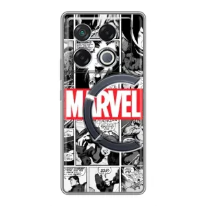 Силиконовый Чехол для Infinix GT 20 Pro (Комикс Марвел)