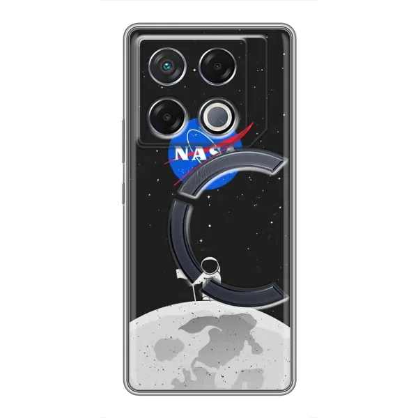 Чехол с рисунком «Космонавт NASA» для Infinix GT 20 Pro Чехол с рисунком «Космонавт NASA» для Infinix GT 20 Pro