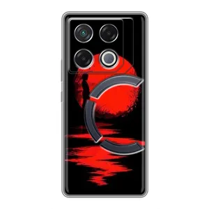 Летний Чехол на Infinix GT 20 Pro (Красный Закат)