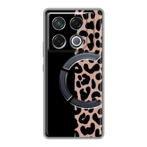 Чохол з леопардовим принтом на Infinix GT 20 Pro (Леопардовий фон)