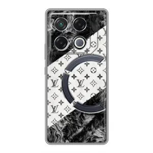Чохол Стиль Louis Vuitton на Infinix GT 20 Pro (LV на білому)