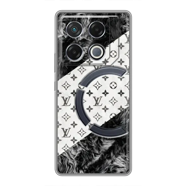 Чехол с рисунком «LV на белом» для Infinix GT 20 Pro Чехол с рисунком «LV на белом» для Infinix GT 20 Pro