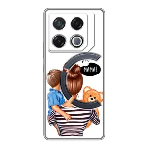 Чехлы для МАМЫ на Infinix GT 20 Pro (Мама и сын)