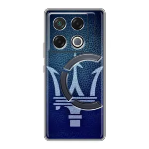 Чехлы с тематикой "Крутые машины" на Infinix GT 20 Pro (Лого Maserati)