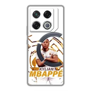 Чехол (TPU) с Футболистом на Infinix GT 20 Pro (Мбаппе Реал)