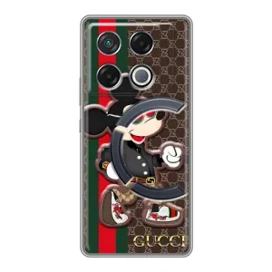 Чохли бренд ГУЧЧІ для Infinix GT 20 Pro (Маус Гуччи)