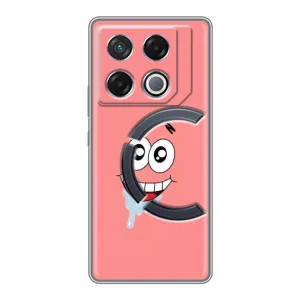 Чохли з Патріком на Infinix GT 20 Pro (Мордочка Патріка)