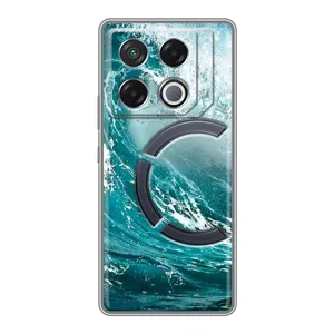Летний Чехол на Infinix GT 20 Pro (Морская волна)