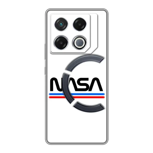 Чехол с рисунком «NASA на белом фоне» для Infinix GT 20 Pro Чехол с рисунком «NASA на белом фоне» для Infinix GT 20 Pro