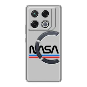 Силиконовый бампер с принтом "Наса" на Infinix GT 20 Pro (Наса)