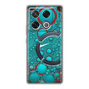 Силиконовый Чехол на Infinix GT 20 Pro с картинкой Nike (Найк зеленый)