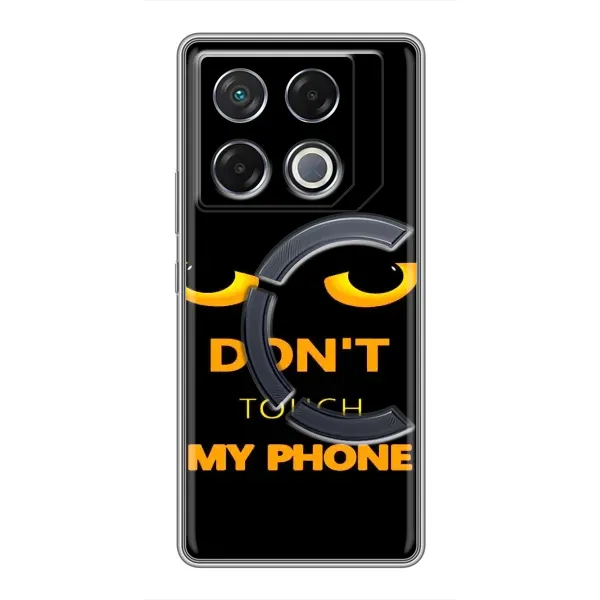 Чехол с рисунком «Не трогай мой телефон» для Infinix GT 20 Pro Чехол с рисунком «Не трогай мой телефон» для Infinix GT 20 Pro