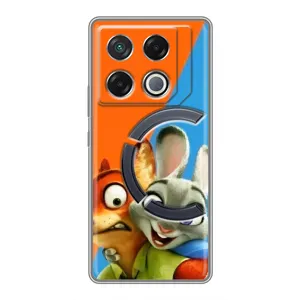 Чохли ЗООТРОПОЛІС для Infinix GT 20 Pro (Нік і Хопс)