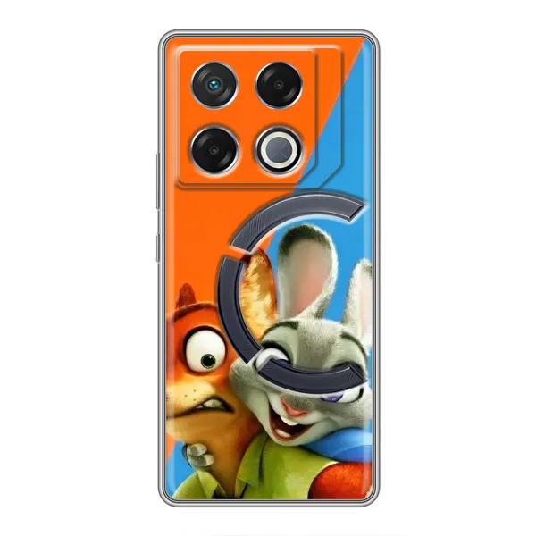 Чехол с рисунком «Ник и Хопс» для Infinix GT 20 Pro