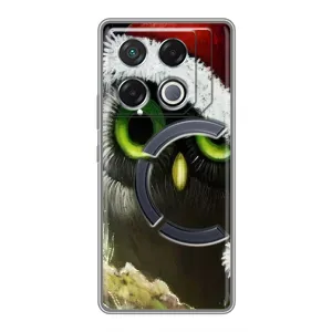 Чехлы с принтом СОВЫ для Infinix GT 20 Pro (Новогодняя Сова)