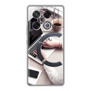 Силіконовий бампер (Працівники) на Infinix GT 20 Pro