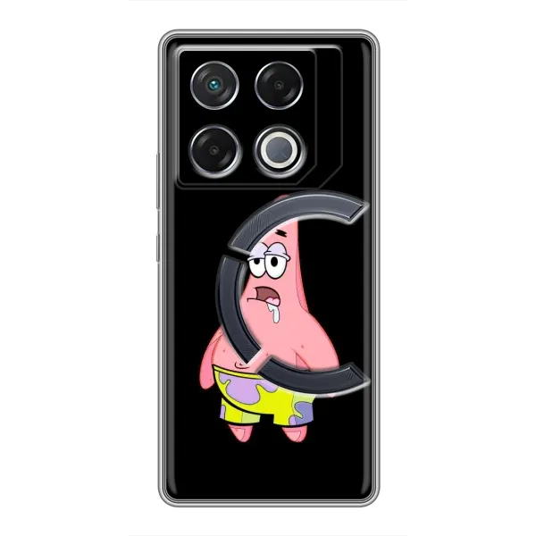 Чехол с рисунком «Патрик завис» для Infinix GT 20 Pro Чехол с рисунком «Патрик завис» для Infinix GT 20 Pro