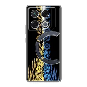 Силіконовый Чохол на Infinix GT 20 Pro (Патріотична вишиванка)