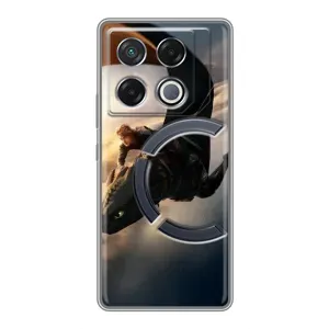 Чехол дракон Беззубик для Infinix GT 20 Pro (Полет Беззубика)