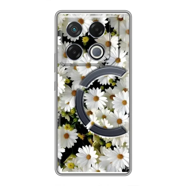 Чехол с рисунком «Рамка в ромашках» для Infinix GT 20 Pro Чехол с рисунком «Рамка в ромашках» для Infinix GT 20 Pro