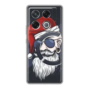 Чехол Санта Клаус для Infinix GT 20 Pro (Рождественский МЕН)
