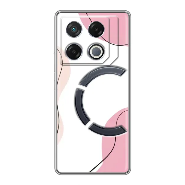 Чехол с рисунком «Розовый фон» для Infinix GT 20 Pro Чехол с рисунком «Розовый фон» для Infinix GT 20 Pro
