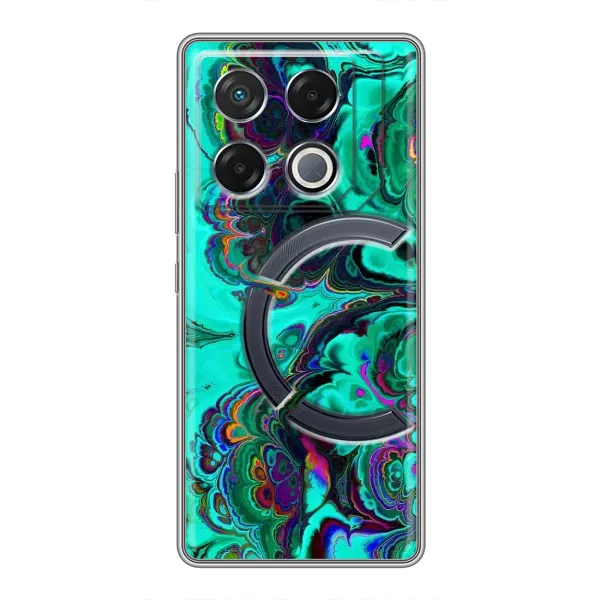 Чехол с рисунком «Салатный мрамор» для Infinix GT 20 Pro Чехол с рисунком «Салатный мрамор» для Infinix GT 20 Pro
