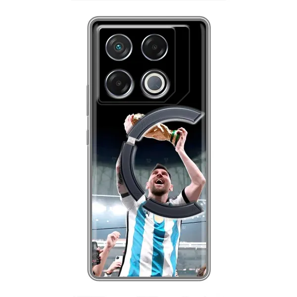Чехол с рисунком «Счастливый Месси» для Infinix GT 20 Pro Чехол с рисунком «Счастливый Месси» для Infinix GT 20 Pro