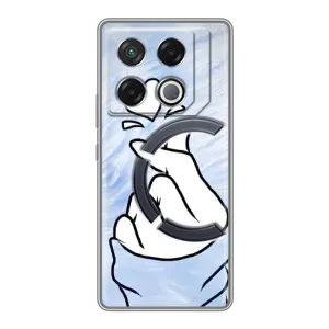 Чехлы (Знак сердечка) на Infinix GT 20 Pro (Сердечка знак)