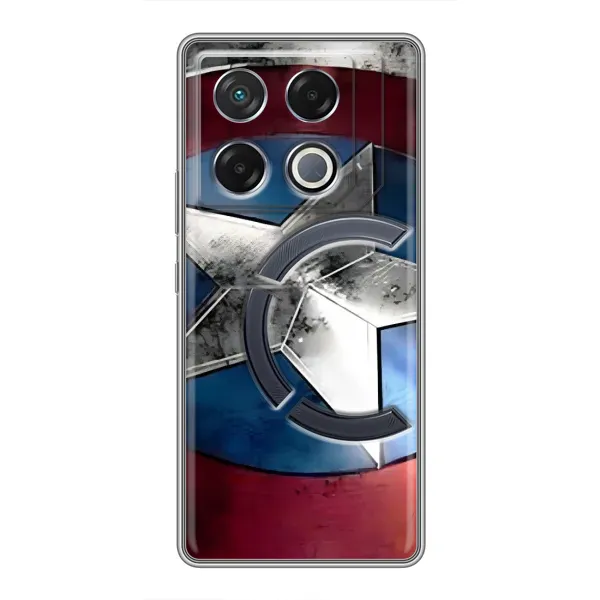Чехол с рисунком «Щит Капитана Америки» для Infinix GT 20 Pro Чехол с рисунком «Щит Капитана Америки» для Infinix GT 20 Pro