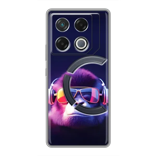 Чохол з малюнком «Стильная мавпа» для Infinix GT 20 Pro Чохол з малюнком «Стильная мавпа» для Infinix GT 20 Pro