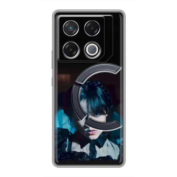 Чехол с рисунком «Танец Уэнсдей» для Infinix GT 20 Pro Чехол с рисунком «Танец Уэнсдей» для Infinix GT 20 Pro