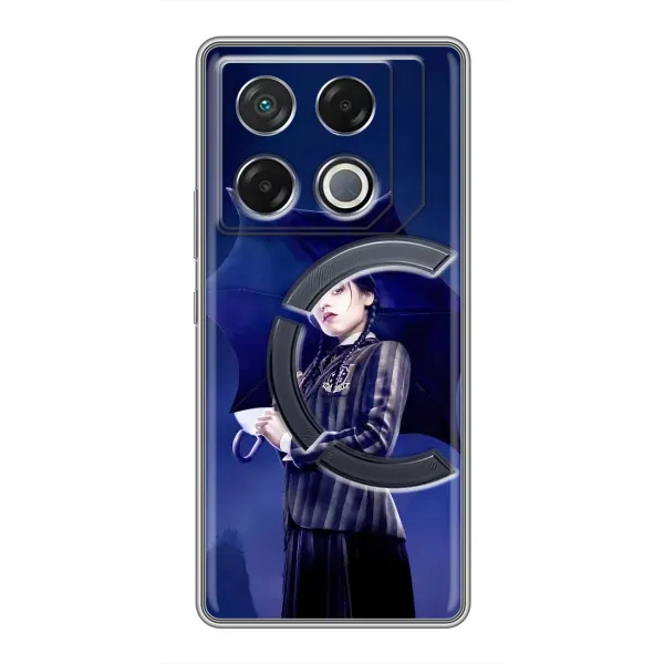 Чехол с рисунком «Уэнсдей с зонтом» для Infinix GT 20 Pro Чехол с рисунком «Уэнсдей с зонтом» для Infinix GT 20 Pro