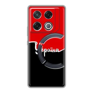 Чехлы УПА (Красно-Чёрный) на Infinix GT 20 Pro (Украина УПА)