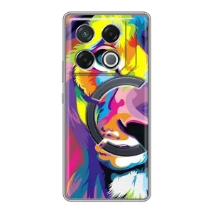 Чехол с картинкой на Infinix GT 20 Pro (Яркий Лев)