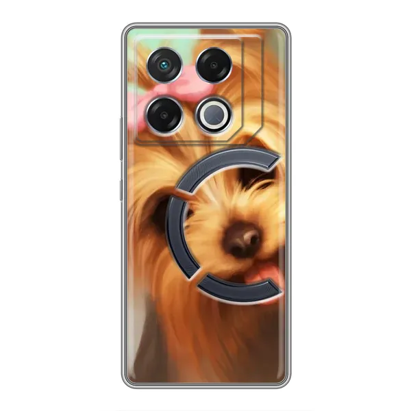 Чехол с рисунком «Йоршенский терьер» для Infinix GT 20 Pro Чехол с рисунком «Йоршенский терьер» для Infinix GT 20 Pro