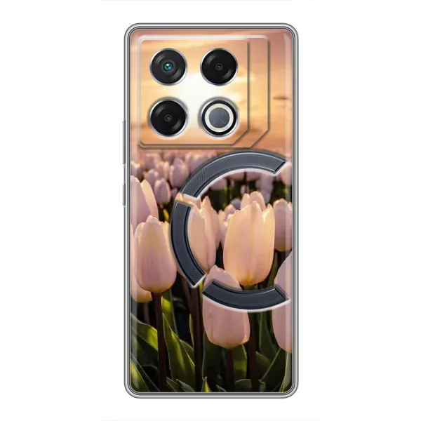 Чехол с рисунком «Закат с цветами» для Infinix GT 20 Pro Чехол с рисунком «Закат с цветами» для Infinix GT 20 Pro