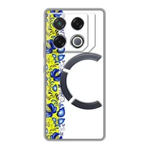Силиконовый Чехол на Infinix GT 20 Pro с картинкой Вышиванки