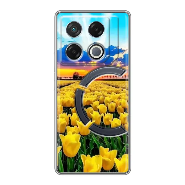 Чехол с рисунком «Желтые тюльпаны» для Infinix GT 20 Pro Чехол с рисунком «Желтые тюльпаны» для Infinix GT 20 Pro