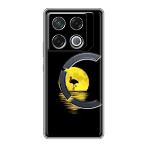 Летний Чехол на Infinix GT 20 Pro (Желтый Закат)