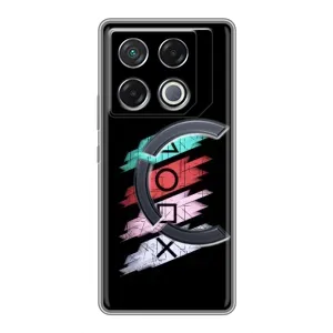 Чехол КИБЕРСПОРТ для Infinix GT 20 Pro (Значки Sony)