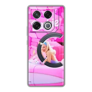 Силиконовый Чехол Барби Фильм на Infinix GT 20 Pro (Зставка)