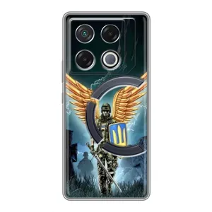 Патриотический Чехол для Infinix GT 20 Pro (ЗСУ з крильями)