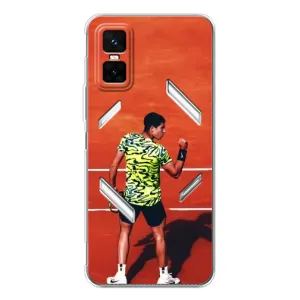 Чехлы с принтом Спортивная тематика для Infinix GT 30 Pro (Алькарас Теннисист)