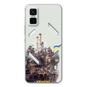 Чохли на військову тематику для Infinix GT 30 Pro (Азовсталь)