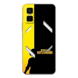 Чехол (TPU) с картинкой "Лого Пабг" на ГТ 30 Про (Battlegrounds)