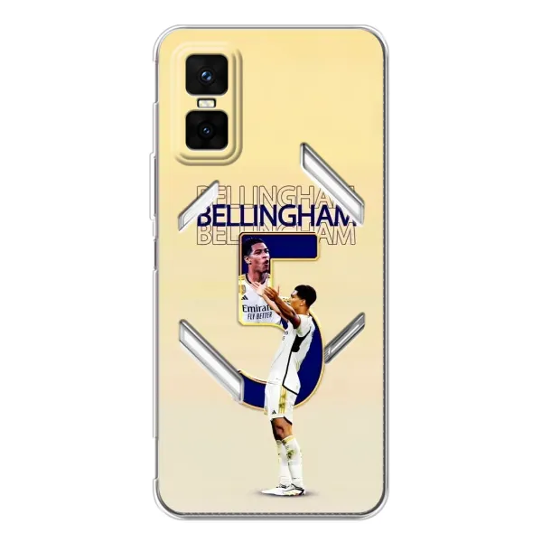Чехол с рисунком «Беллингем ,Реал 5» для Infinix GT 30 Pro Чехол с рисунком «Беллингем ,Реал 5» для Infinix GT 30 Pro