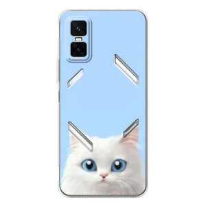 Чохол на тематику: Коти для Infinix GT 30 Pro (Білий кіт)