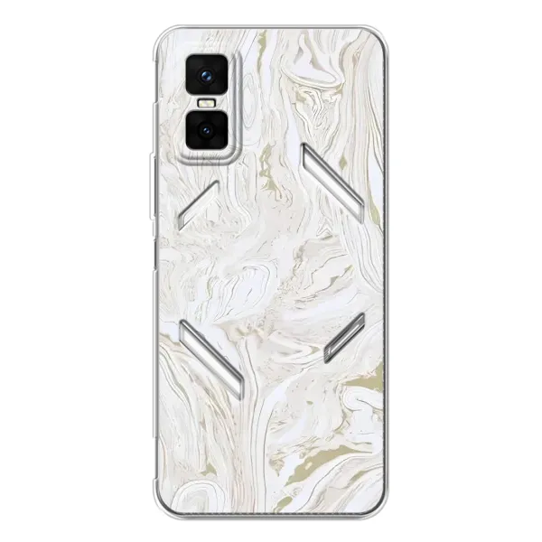 Чехол с рисунком «белый мрамор» для Infinix GT 30 Pro Чехол с рисунком «белый мрамор» для Infinix GT 30 Pro