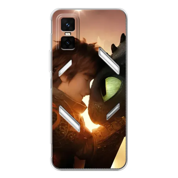 Чехол с рисунком «Беззубик и Иккинг» для Infinix GT 30 Pro Чехол с рисунком «Беззубик и Иккинг» для Infinix GT 30 Pro